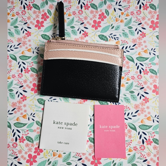 KATE SPADE Jeanne Small Zip Leather Card Holder NWT - Picture 10 of 10